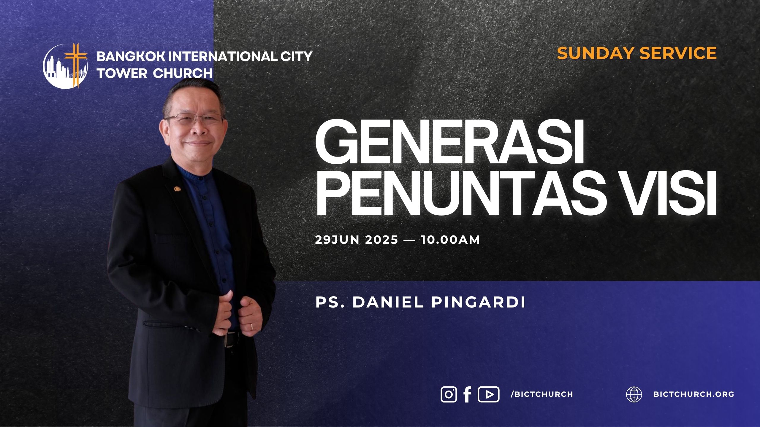 Sermon Ps. Daniel Pingardi - Generasi Penuntas Visi